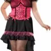 Womens Saloon Gal Plus Size Costume
