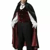 Plus Size Gothic Vampire Costume For Adult -Classic Horror Sales IC5001
