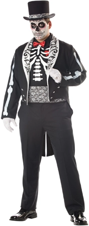 Graveyard Groom Plus Size Costume 3 Graveyard Groom Plus Size Costume