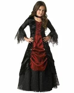 Elite Gothic Vampira Costume For Child