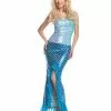Sexy Sequins Mermaid Womens Costume -Classic Horror Sales MH1171