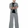 Mens Plus Size Prison Playa Costume