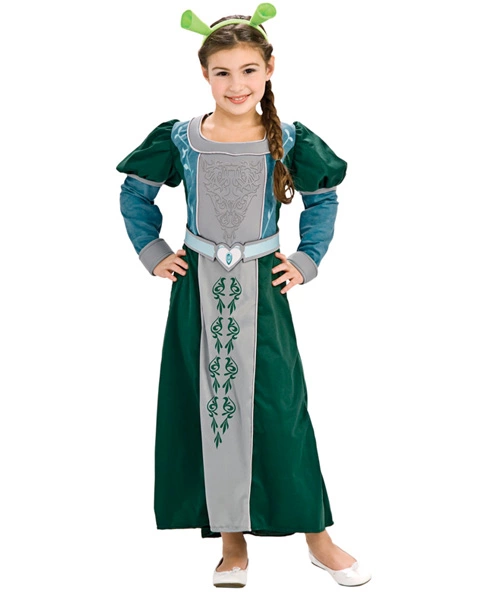 Deluxe Shrek Fiona Girls Costume 3 Deluxe Shrek Fiona Girls Costume