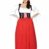 Sexy Adult Plus Swiss Miss Beer Girl Costume -Classic Horror Sales RM4147
