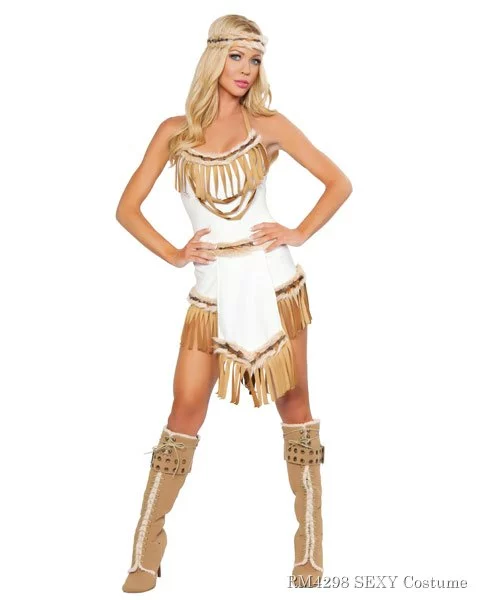 Sexy Indian Huntress Women's Costume 3 Sexy Indian Huntress Women's Costume
