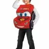 Kids Deluxe Lightning McQueen Costume 1 Kids Deluxe Lightning McQueen Costume -Classic Horror Sales kids lightning mcqueen costume