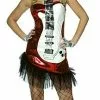 Sexy Rock Guitar Costume -Classic Horror Sales rock guitar costume